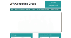Desktop Screenshot of jfrconsultinggroup.com